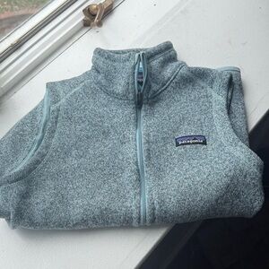 Patagonia Teal Fleece Vest